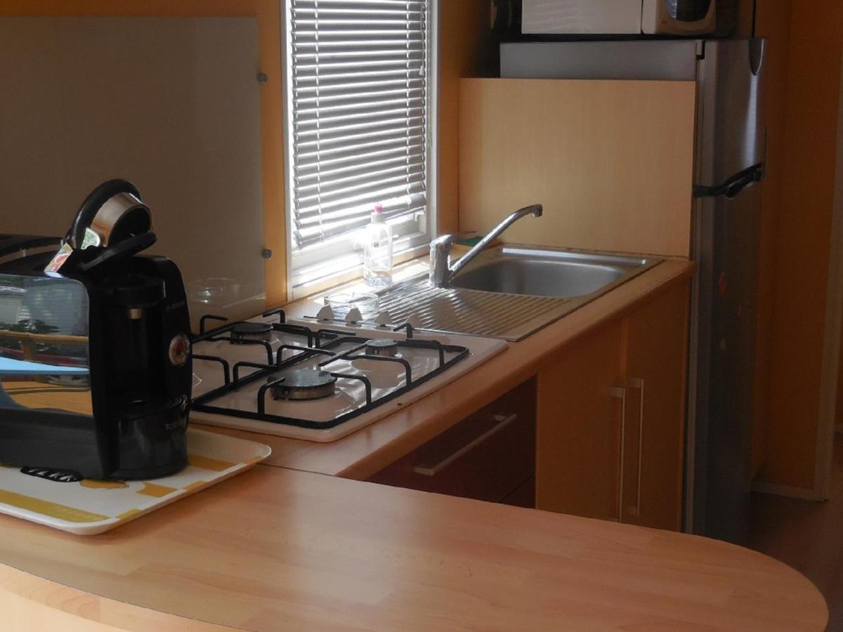 Mobil-Home Au Pied Des Pyrenees Castillon-en-Couserans Exterior foto